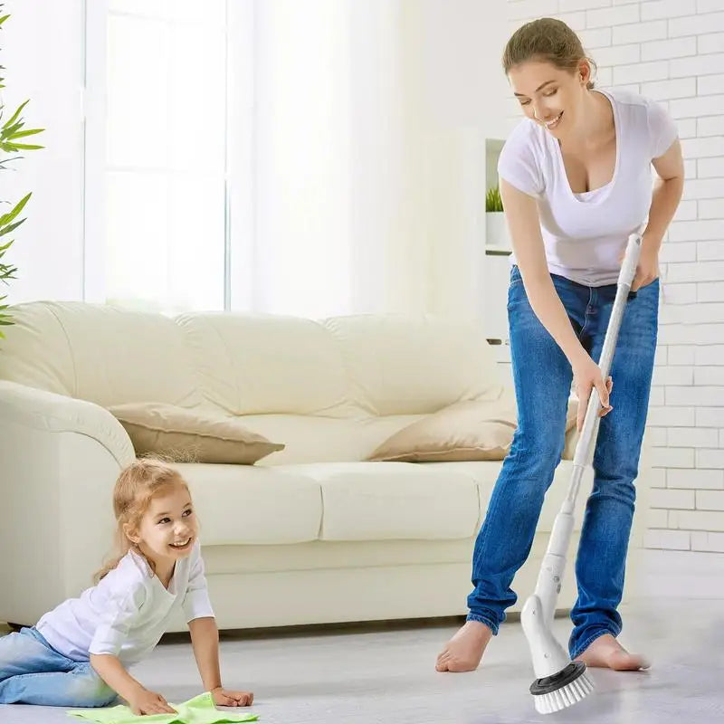 FloorGlide™ Electric Floor Scrubber