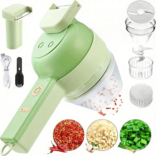 VeggiSlice™ Electric Vegetable Cutter Set