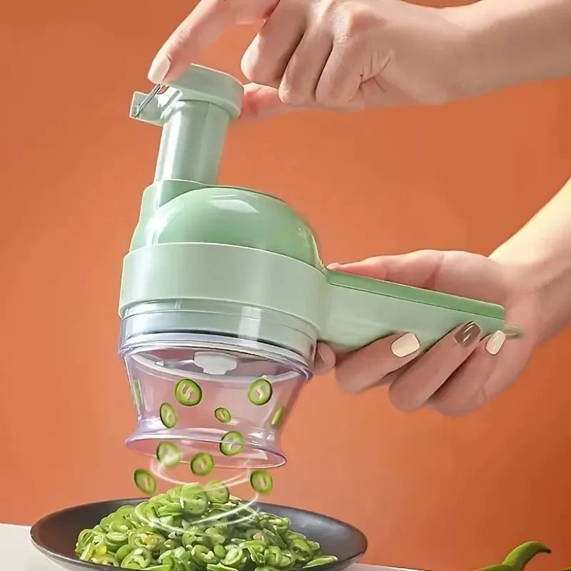 VeggiSlice™ Electric Vegetable Cutter Set